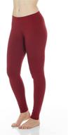 🔥 thermajane women's ultra soft thermal underwear pants: cozy fleece-lined bottoms for winter логотип