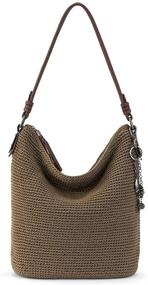 img 4 attached to The Sak 108592 Sequoia Crochet Women's Handbags & Wallets in Hobo Bags