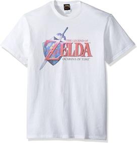 img 1 attached to Premium Heather Men's Clothing - Nintendo Ocarina T-Shirt