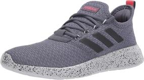 img 4 attached to 👟 Adidas Racer Track Black Standard Men's Shoes: Top-Notch Athletic Footwear