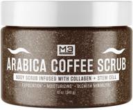 m3 naturals arabica coffee scrub 标志