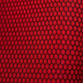 img 1 attached to 🚗 Premium Red Mesh Car Seat Covers by Motor Trend – High Back Automotive Seat Protection for Vehicles with Integrated Fixed Headrests - Interior Accessories for Car Truck Van and SUV