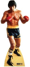 img 4 attached to 🥊 Rocky II Cardboard Cutout Standup - Life Size Cutout of Rocky Balboa, the Iconic Character from the 1979 Film