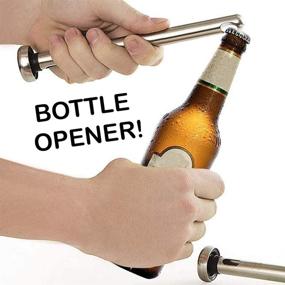 img 1 attached to 🍻 Guay Bebida Beer Chilling Sticks with Bottle Opener – Instant Ice Cold Drink Accessory for Men - Stainless Steel Beverage Cooler - Ideal Gift for Birthdays, Christmas, and Parties - Pack of 2