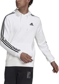 img 4 attached to Adidas Standard Essentials Fleece 3 Stripes Men's Clothing and Active