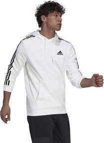 img 3 attached to Adidas Standard Essentials Fleece 3 Stripes Men's Clothing and Active