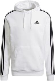 img 1 attached to Adidas Standard Essentials Fleece 3 Stripes Men's Clothing and Active