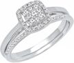 carat diamond ladies bridal engagement logo