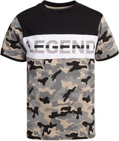 img 1 attached to 👕 Quad Seven Legendary Boys' Clothing Set - 2-Piece French-Inspired Collection