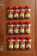 🌶️ set of 3 bellemain spice gripper clip strips for plastic jars - holds 12 jars logo