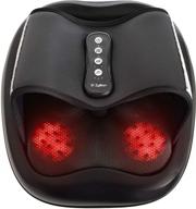 zyllion shiatsu foot massager machine: ultimate relief for neuropathy, plantar fasciitis, and tired muscles - kneading, acupuncture, compression, & heat therapy logo