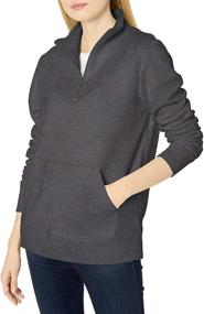 img 4 attached to Amazon Essentials Standard Quarter Zip X Large Women's Clothing