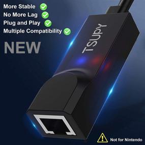 img 3 attached to 💻 TSUPY USB 3.0 Network Adapter: Gigabit Ethernet Converter & Hub for Mac, Windows, Linux