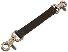 img 2 attached to 🔒 Boston Leather Anti-Sway Strap: Enhancing Stability for Firefighter's Radio Strap