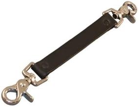 img 3 attached to 🔒 Boston Leather Anti-Sway Strap: Enhancing Stability for Firefighter's Radio Strap