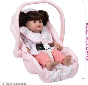 img 3 attached to 👶 Adora Car Seat for Baby Dolls