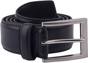 img 3 attached to 👔 Gelante Classic Dress Leather G2064 Black XXL: The Ultimate Men's Belt Accessory