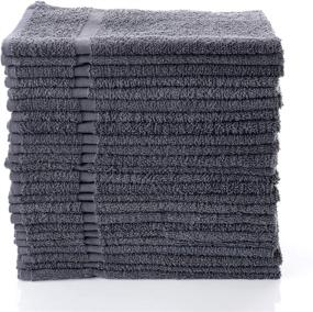 img 4 attached to 👍 Simpli-Magic Hand Towels, Gray - Pack of 12