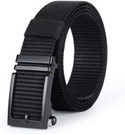 effortlessly stylish: jasgood automatic ratchet buckle for men - non-adjustable belts and fashionable accessories logo