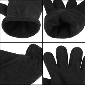 img 2 attached to Cooraby Mittens: Top-notch Outdoors Activity Supplies for Boys' Accessories