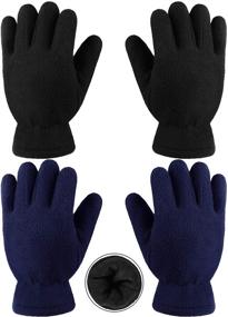 img 4 attached to Cooraby Mittens: Top-notch Outdoors Activity Supplies for Boys' Accessories