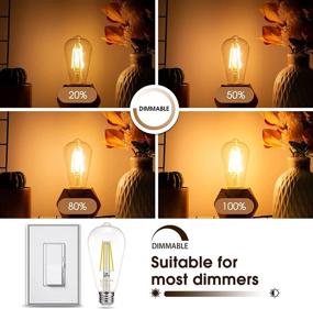 img 1 attached to 💡 LOHAS Dimmable LED Bulb with Equal Brightness