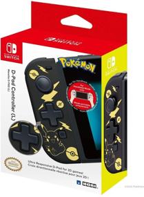 img 4 attached to 🎮 Hori Nintendo Switch D-Pad Controller (L) - Pokemon: Black & Gold Pikachu Edition - Officially Licensed by Nintendo & the Pokemon Company International