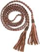 ayliss women tassel braided skinny logo