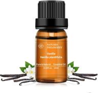 organic vanilla essential oil - 100% pure for aromatherapy, diffusers, massages, soap making logo