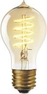 vintage a19 led edison decorative bulb logo