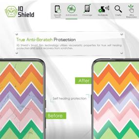 img 1 attached to 📱 Защитная пленка IQ Shield Screen Protector для OnePlus 7 Pro (2 штуки), жидкая прозрачная пленка Case Friendly LiquidSkin с технологией против пузырьков
