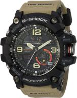 🕐 часы кварцевые casio g-shock gg1000-1a5 с резиновым ремешком - бежевые, 30 логотип