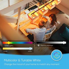 img 3 attached to Candelabra with WiFi and Bluetooth Compatibility for Easy Changing