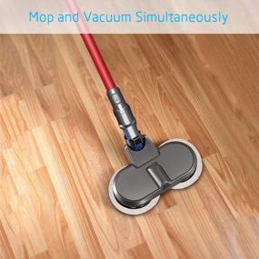 img 1 attached to Damp Mopping Head Attachment for Dyson 🧽 V6 Animal/V6 Fluffy/DC58/DC59/DC61/DC62/DC74 - No Water Container Included