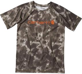 img 1 attached to Carhartt Force Sleeve T Shirt Fatigue