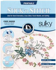 img 1 attached to 🪡 Stick N Stitch Sulky Stabilizer