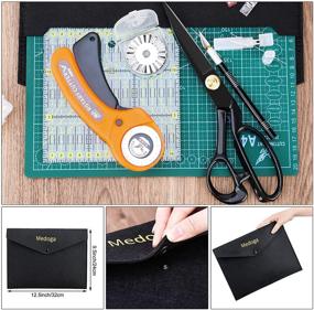 img 1 attached to 🧵 Ultimate Rotary Cutter Set: 104Pcs with Cutting Mat, Patchwork Ruler, Carving Knife - Ideal for Sewing and Quilting