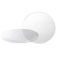 round acrylic plexiglass sheet thick raw materials for plastics logo