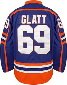 img 2 attached to Phoneutrix Doug The Thug #69 Glatt Halifax Highlanders Hockey Jersey Blue - Authentic and Stylish!