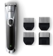 philips norelco beard trimmer series 1200: 9 length settings for precise grooming, bt1200/42 logo