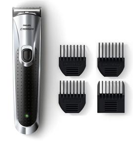 img 4 attached to Philips Norelco Beard Trimmer Series 1200: 9 Length Settings for Precise Grooming, BT1200/42