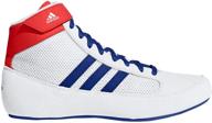 adidas youth wrestling ankle strap men's shoes logo