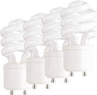 💡 4 pack spiral compact fluorescent replacements for better energy efficiency logo