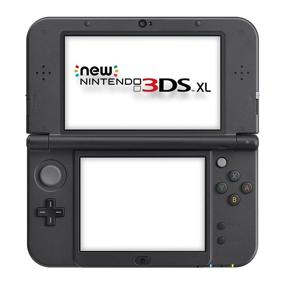 img 1 attached to 🎮 Эксклюзивная черная версия Nintendo New 3DS XL Solgaleo Lunala: Разжги свою игровую силу.