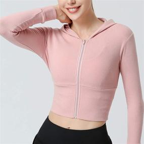 img 3 attached to Workout Activewear Athletic Sweatshirt Breathable Sports & Fitness and Leisure Sports & Game Room