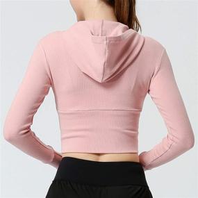 img 2 attached to Workout Activewear Athletic Sweatshirt Breathable Sports & Fitness and Leisure Sports & Game Room