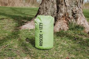 img 1 attached to Roscoe + Izzy The Dry Spell: Waterproof 🎒 Roll-top Bag/Sack for Adventure Seekers - Available in 3 Sizes!