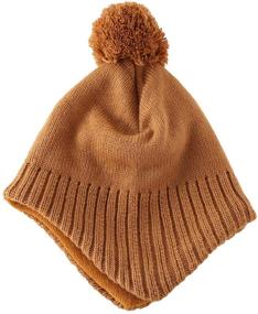 img 2 attached to 🎩 Earflap Knitted Boys' Accessories for Hats & Caps by Home Prefer Toddler