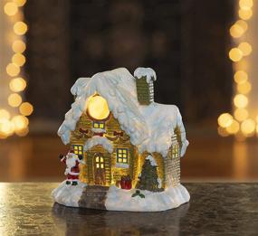 img 1 attached to 🏡 Christmas Cottage LED Holiday Light - Ideal VP Home Decoration for Festive Seasons