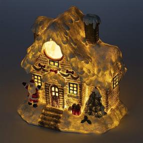 img 3 attached to 🏡 Christmas Cottage LED Holiday Light - Ideal VP Home Decoration for Festive Seasons